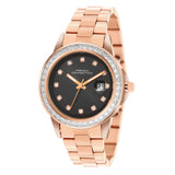 French Connection Black Dial Stainless Steel Strap Women's Watch FCH26RGM