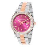 French Connection Purple Dial Stainless Steel Strap Women's Watch FCH26RTM