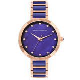 French Connection Blue Ceramic Strap Women's Watch FCH4UM