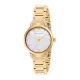 French Connection Gold Stainless Steel Strap Women's Watch FCH7GM