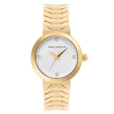 French Connection Gold Stainless Steel Strap Women's Watch FCH9GM