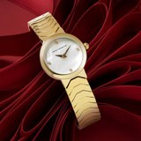 French Connection Gold Stainless Steel Strap Women's Watch FCH9GM