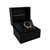 French Connection Black Dial Stainless Steel Mesh Strap Women's Watch FCK4BM