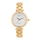 French Connection Gold Stainless Steel Strap Women's Watch FCM01GM