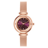 French Connection Purple Dial Stainless Steel Strap Women's Watch FCMX1RGM