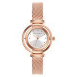 French Connection Silver Dial Stainless Steel Strap Women's Watch FCMX1SRGM