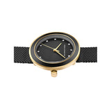 French Connection Black Dial Stainless Steel Mesh Strap Women's Watch FCMX2BM