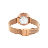 French Connection Rose Gold Stainless Steel Milanese Strap Women's Watch FCMX2SRGM