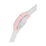 French Connection Pink Dial Silicon Strap Women's Watch FCMX3A