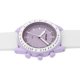 French Connection Purple Dial Silicon Strap Women's Watch FCMX3C