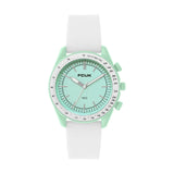 French Connection Green Dial Silicon Strap Women's Watch FCMX3D
