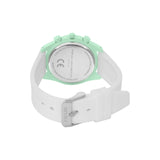 French Connection Green Dial Silicon Strap Women's Watch FCMX3D