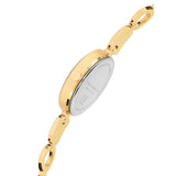 French Connection Green Dial Gold Stainless Steel Strap Women's Watch FCN0101NGM