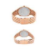 French Connection Blue Dial Stainless Steel Strap Couple's Watch FCN0113RGM