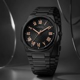 French Connection Black Stainless Steel Strap Men's Watch FCN0125BM