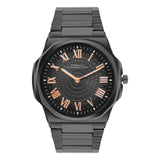 French Connection Black Stainless Steel Strap Men's Watch FCN0125BM