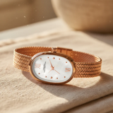 French Connection Rose Gold Stainless Steel Strap Women's Watch FCN0126SRGM