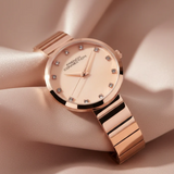 French Connection Rose Gold Stainless Steel Strap Women's Watch FCN0128RGM