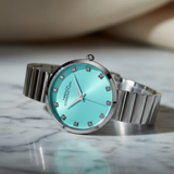 French Connection Sea Green Dial Stainless Steel Strap Women's Watch FCN0128SM