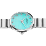 French Connection Sea Green Dial Stainless Steel Strap Women's Watch FCN0128SM
