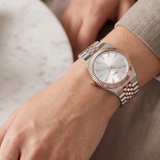 French Connection Two-Tone Stainless Steel Strap Women's Watch FCN0212SRTM