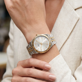 French Connection Two-Tone Stainless Steel Strap Women's Watch FCN0212STM