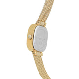 French Connection Gold Stainless Steel Mesh Strap Women's Watch FCO2GM