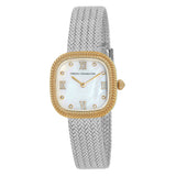 French Connection Silver Stainless Steel Mesh Strap Women's Watch FCO2SM