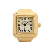 French Connection Gold Stainless Steel Ring Women's Watch FCR03GM