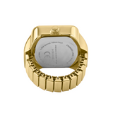 French Connection Gold Stainless Steel Ring Women's Watch FCR03GM