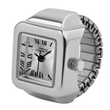 French Connection Silver Stainless Steel Strap Ring Women's Watch FCR03SM