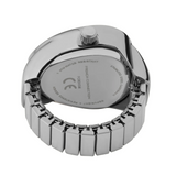 French Connection Silver Heart Shape Ring Women's Watch FCR04SM
