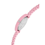 French Connection Pink Stainless Steel Strap Women's Watch FCS05P