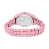 French Connection Pink Stainless Steel Strap Women's Watch FCS05P