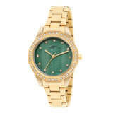 French Connection Green Dial Stainless Steel Strap Women's Watch FCU9NGM