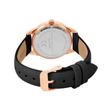 French Connection Black Leather Strap Gift Set Women's Watch FCW15BBL