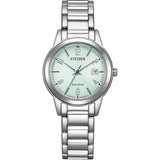 Citizen Eco-Drive Silver Stainless Steel Strap Women Watch FE1241-71X