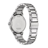 Citizen Eco-Drive White Dial Stainless Steel Strap Women Watch FE6121-67A