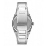 Fossil Everett Blue Dial Silver Stainless Steel Strap Men Watch FS5822