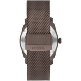 Fossil Machine Brown Milanese Strap Men Watch FS5936P