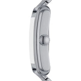 Fossil Carraway White Dial Silver Stainless Steel Strap Men Watch FS6008