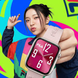 Fila Pink Silicone Strap Women's Smartwatch SW/65G.APEC
