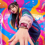 Fila Pink Silicone Strap Women's Smartwatch SW/65G.APEC