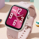 Fila Pink Silicone Strap Women's Smartwatch SW/65G.APEC