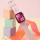Fila Pink Silicone Strap Women's Smartwatch SW/65G.APEC
