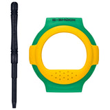 Casio G-Shock Digital Green Resin Strap Men Watch G-B001RG-3DR-P
