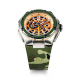 NSquare Snakeking Automatic 21 Jewels Limited Edition Men's Watch - N 10.9 Camo