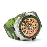 NSquare Snakeking Automatic 21 Jewels Limited Edition Men's Watch - N 10.9 Camo