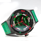 NSquare Casino Royale Limited Edition Automatic 21 Jewels Limited Edition Men's Watch - N40.1 GREEN STRAP