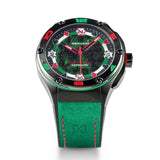 NSquare Casino Royale Limited Edition Automatic 21 Jewels Limited Edition Men's Watch - N40.1 GREEN STRAP